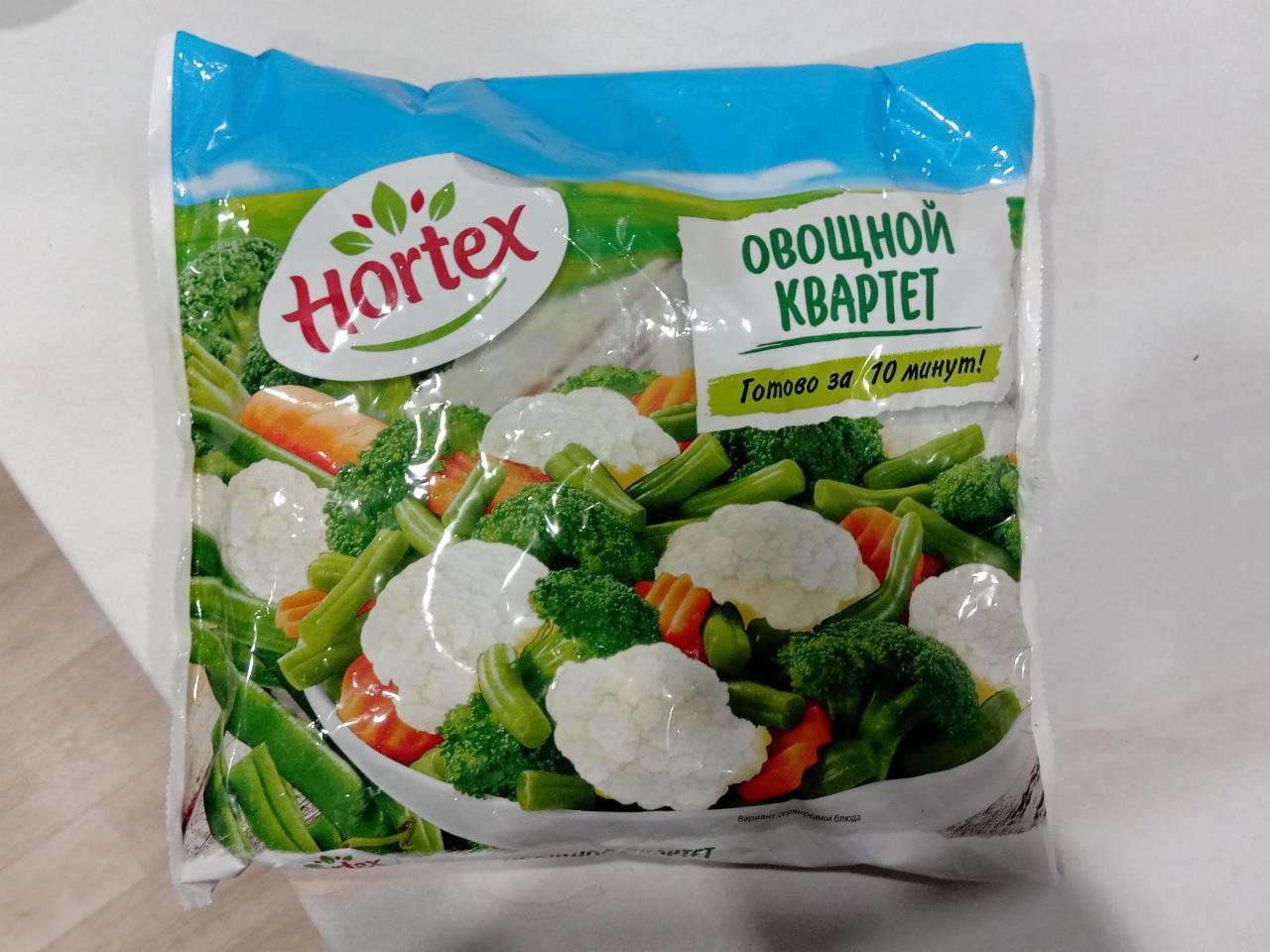 Фото - Замороженные овощи Овощной квартет Hortex