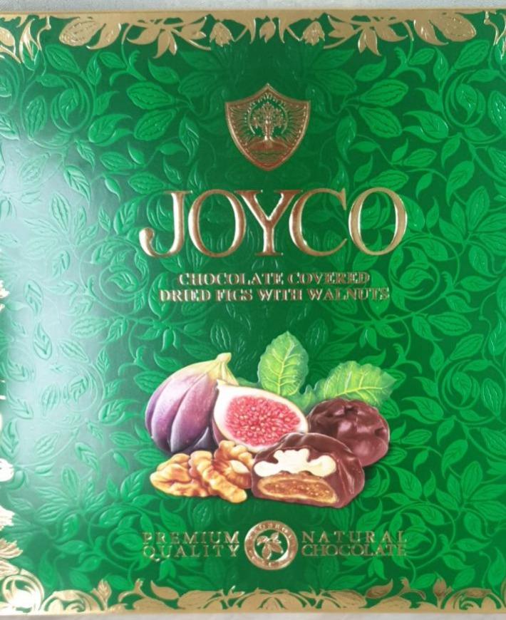 Фото - Шоколад сухофрукт инжира с грецкими орехом Joyco