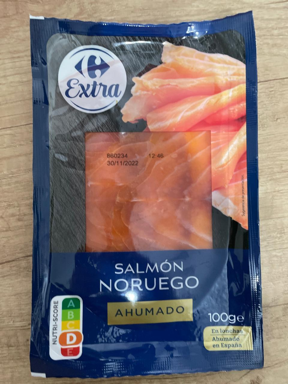 Фото - Salmon noruego ahumado Carrefour
