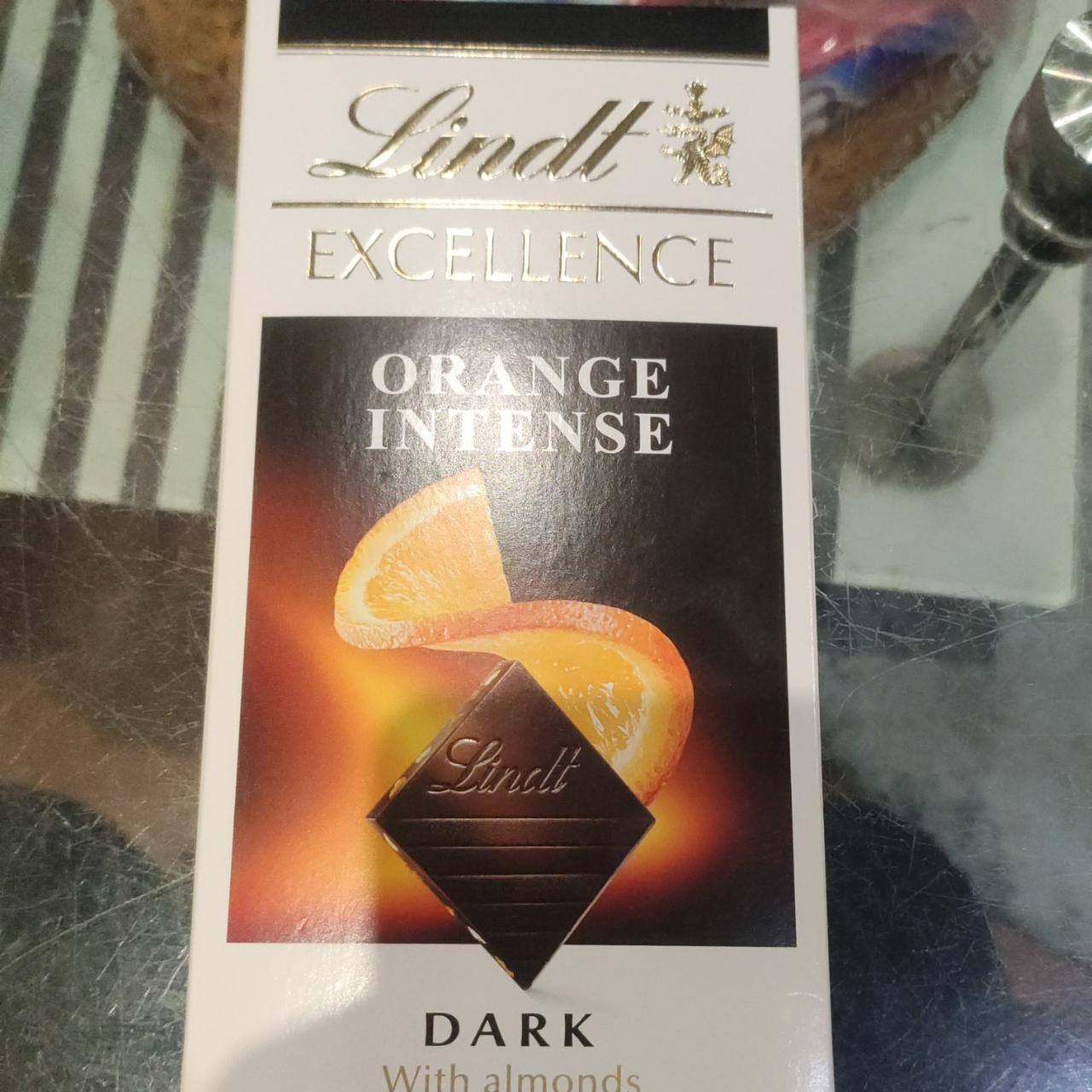 Фото - Шоколад Dark темный с апельсином и миндалем Lindt Excellence