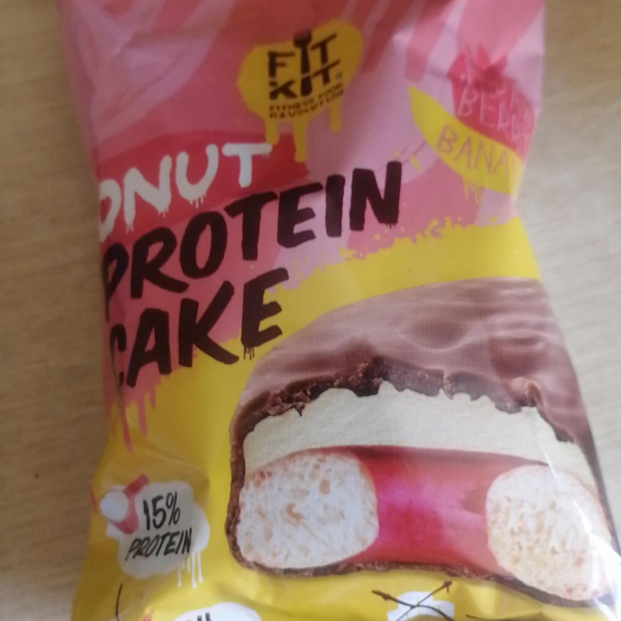 Фото - Donut protein cake FitKit