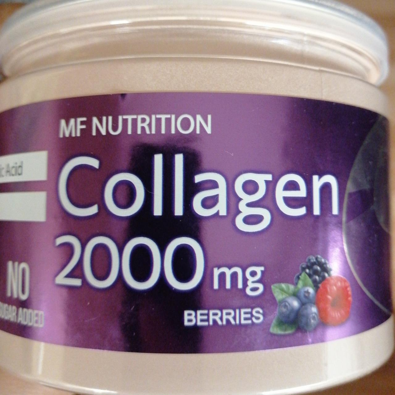 Фото - Коллаген порошок со вкусом ягод MF nutrition