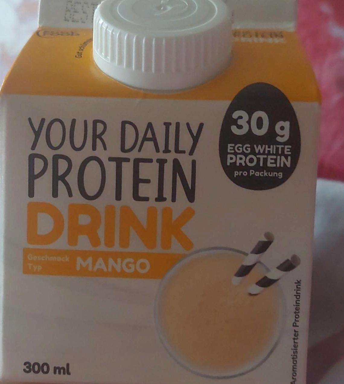 Фото - Your Daily Protein Drink Mango Eggy Food