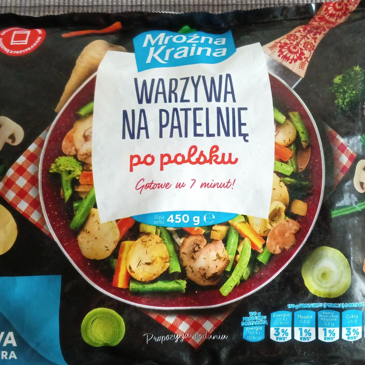 Фото - Warzywa na patelnię Po polsku Mroźna Kraina