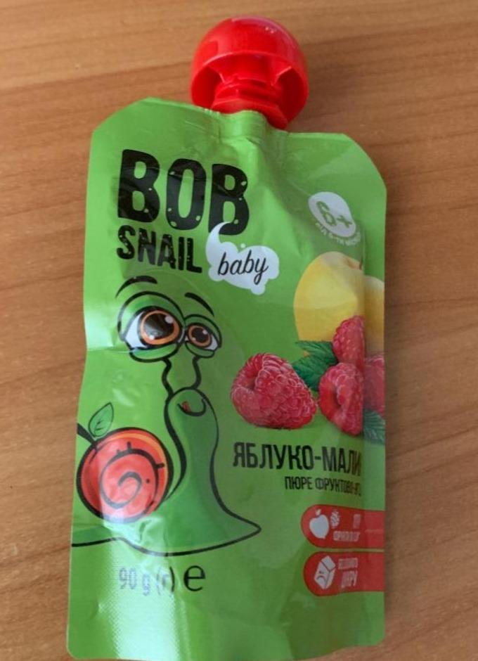 Фото - Пюре для детей Яблоко-малина Baby Bob Snail