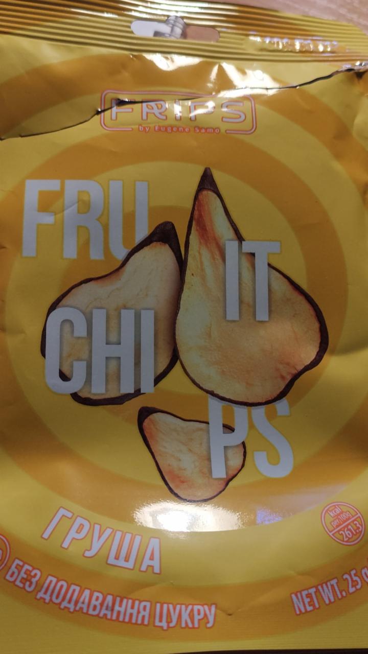 Фото - грушевые чипсы Fruit chips Frips