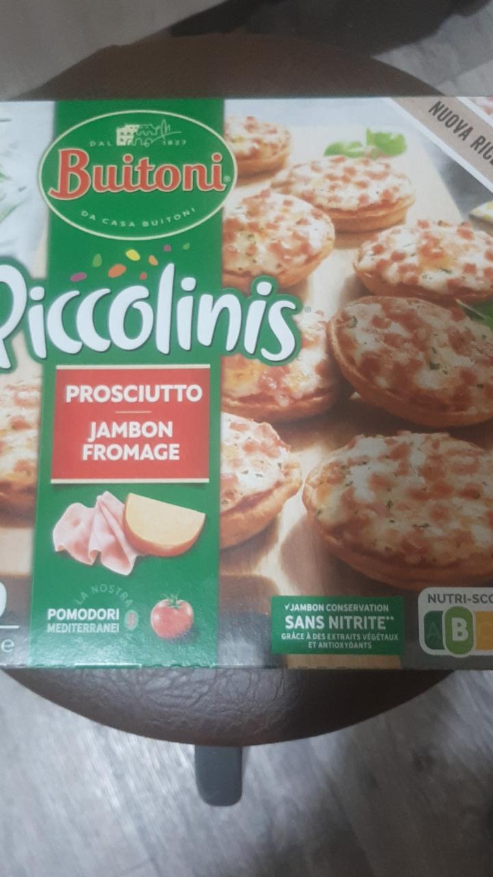 Фото - Мини-пиццы Poccolonis с ветчиной и сыром Buitoni