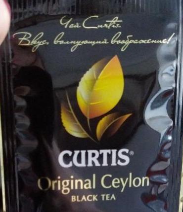 Фото - Чай черный байховый Original Ceylon в пакетиках Curtis