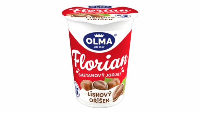 Фото - Florian smotanový jogurt lieskový oriešok Olma