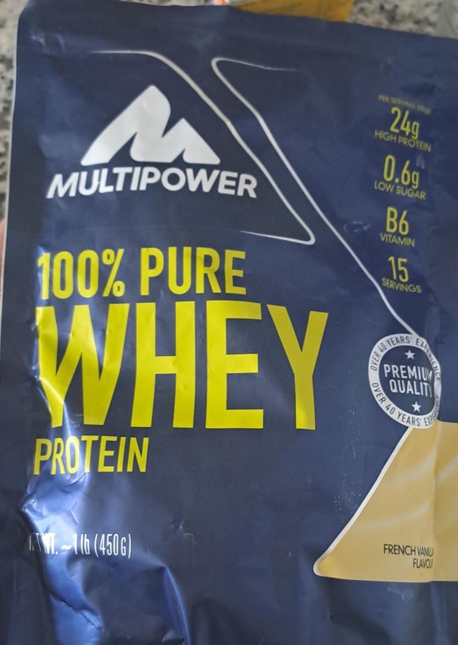 Фото - Pure whey protein Multipower