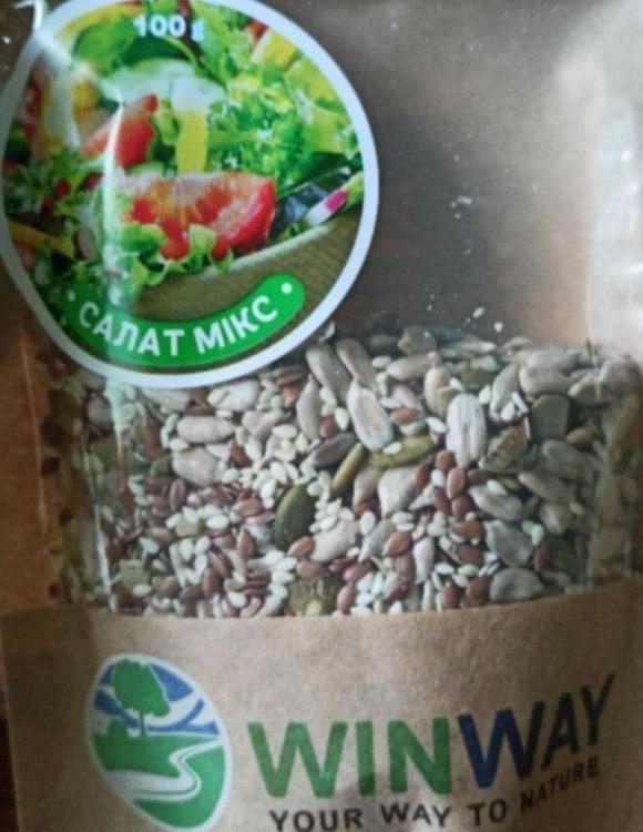 Фото - Смесь семян салатный микс Winway