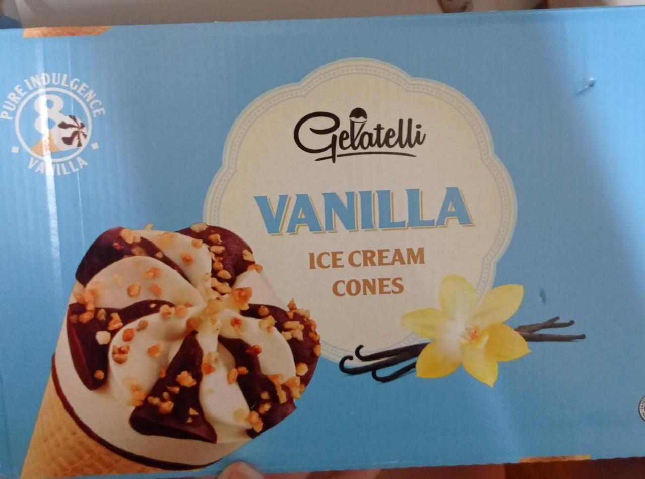 Фото - Ice cream cones vanilla Gelatelli