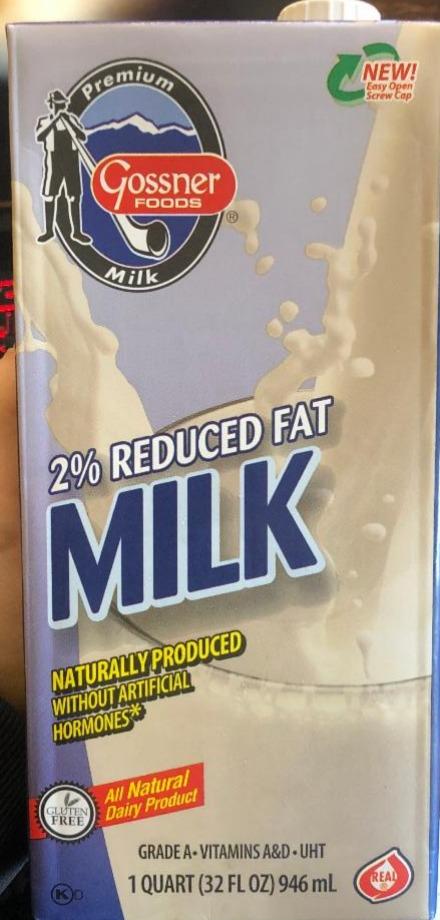 Фото - Молоко 2% Gossner Foods