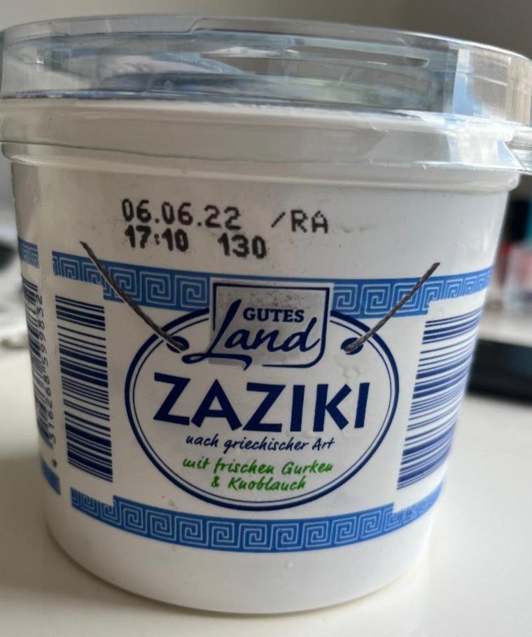 Фото - кисломолочный продукт Zaziki Gutes Land
