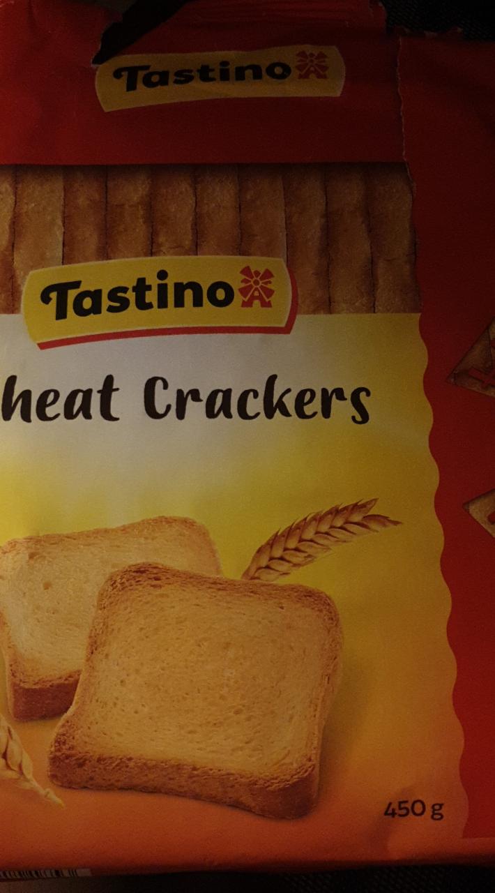 Фото - Хлебные сухари Wheat Crackers Tastino