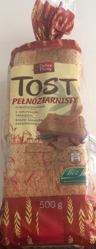 Фото - Хлеб тостовый с цельнозерновой муки Dobre plony