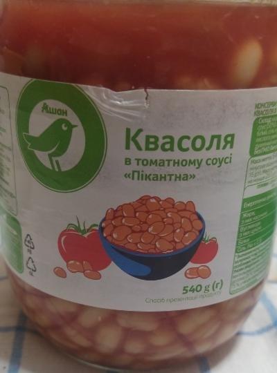 Фото - Фасоль в томатном соусе Пикантная Ашан