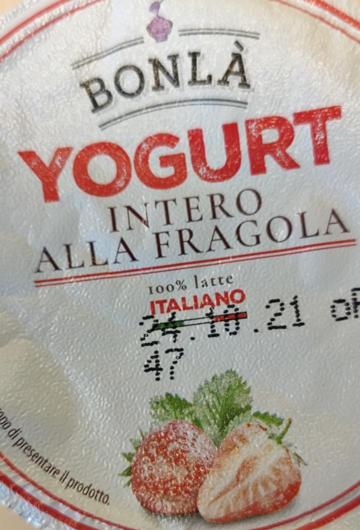Фото - Йогурт клубничный Yogurt Bonla