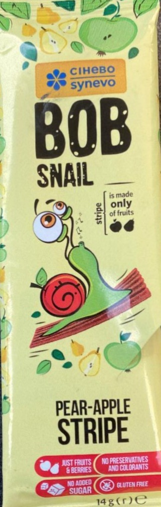 Фото - Яблочно грушевый страйп Bob Snail