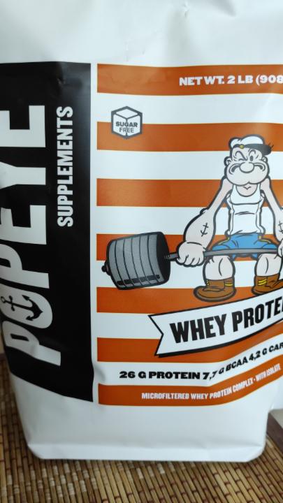 Фото - Popeye Supplements Whey Protein