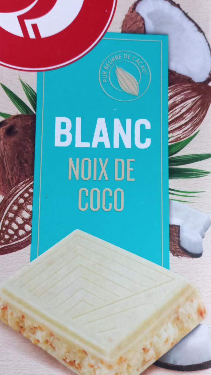 Фото - Chocolat Blanc Noix de Coco Auchan