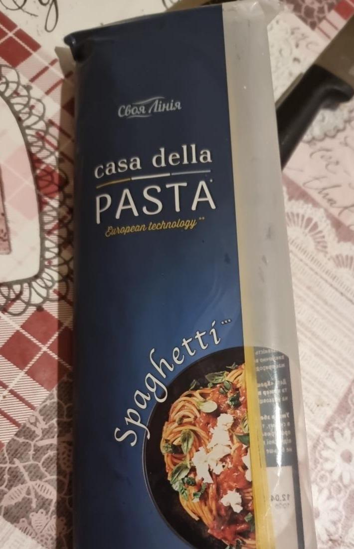 Фото - Макаронные изделия длинные Спагетти Casa Della Pasta Spaghetti Своя Линия