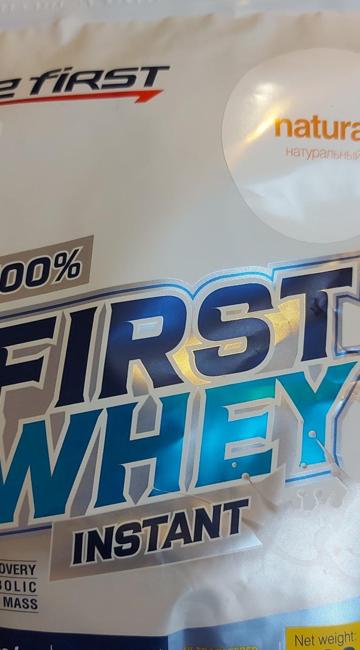 Фото - Протеин натуральный Be First Whey Instant