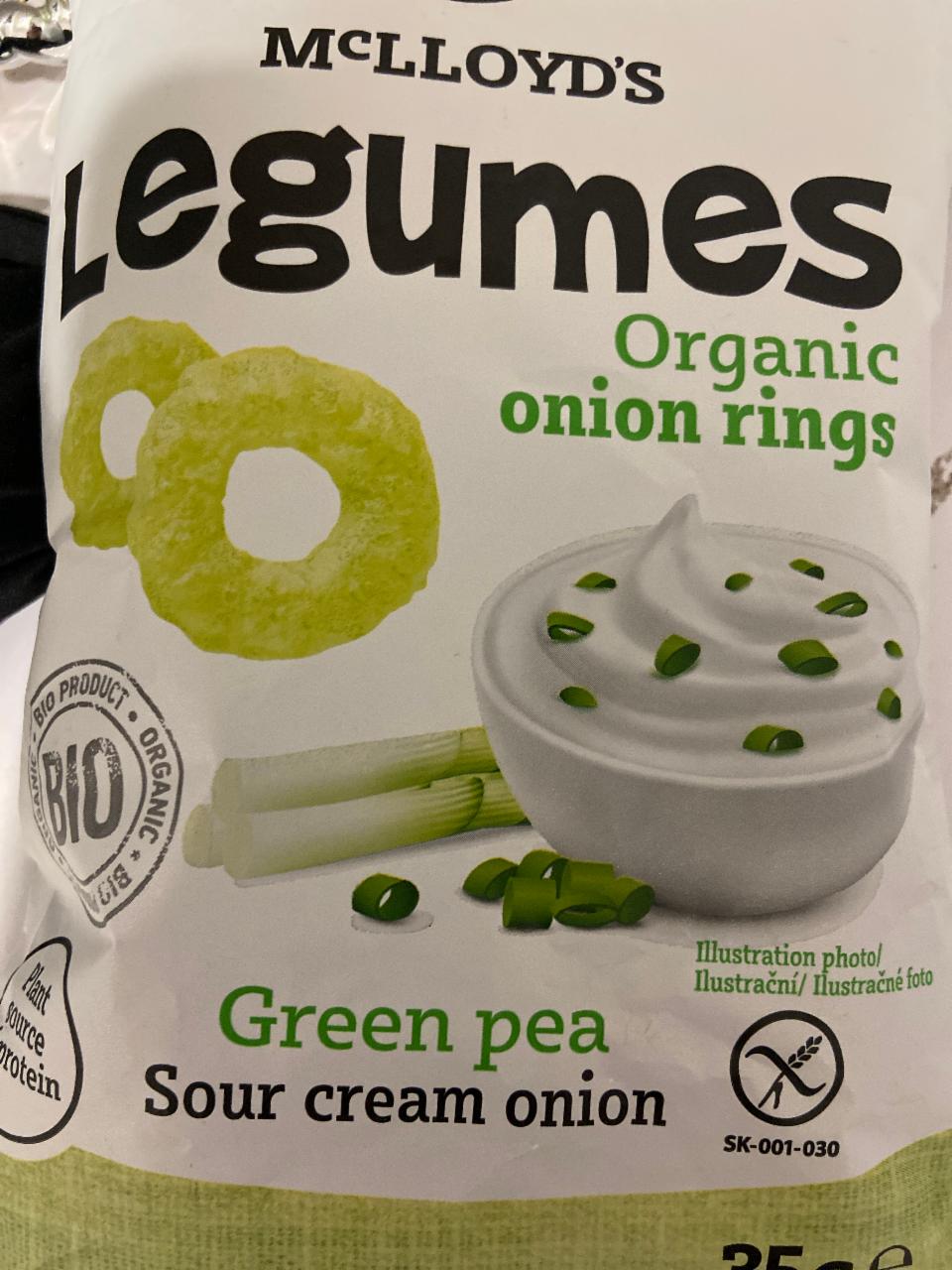 Фото - Legumes Organic onion rings McLloyd´s
