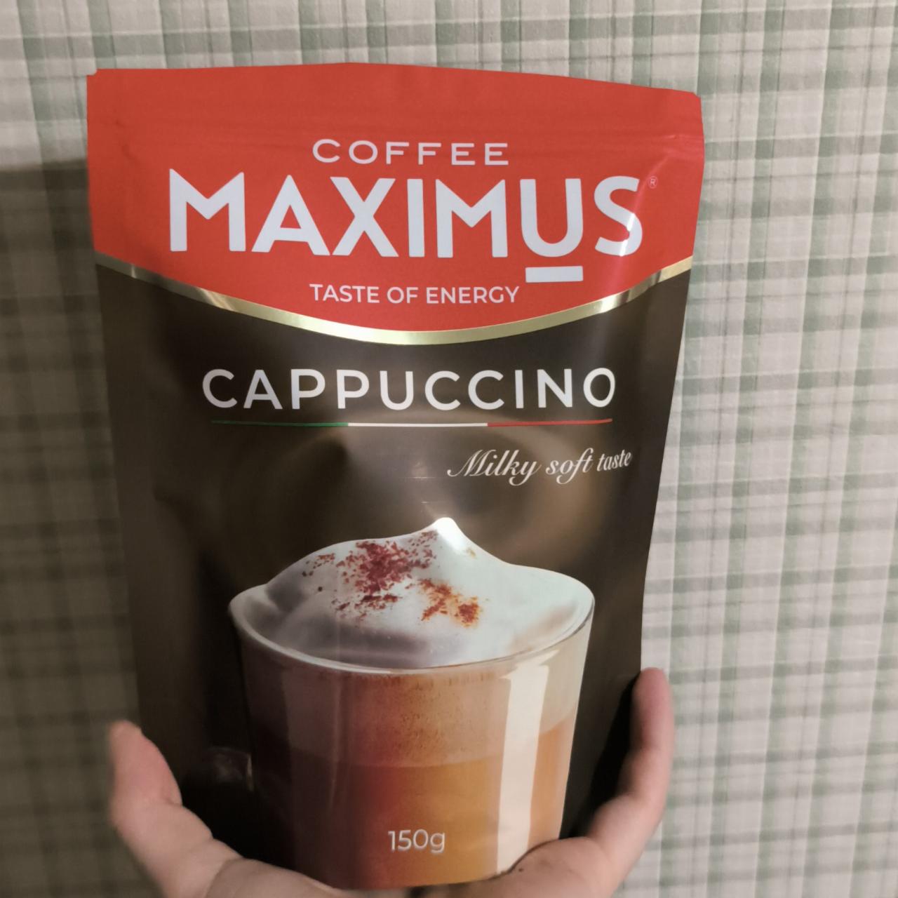 Фото - Напиток кофейный растворимый Cappuccino Maximus