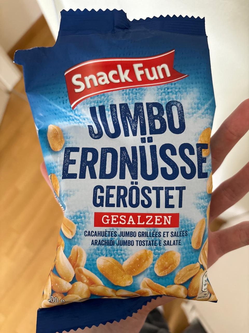 Фото - Jumbo Erdnüsse Snack Fun