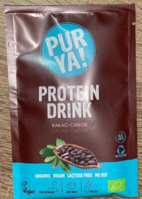 Фото - Protein Drink Cacao-Carob Purya