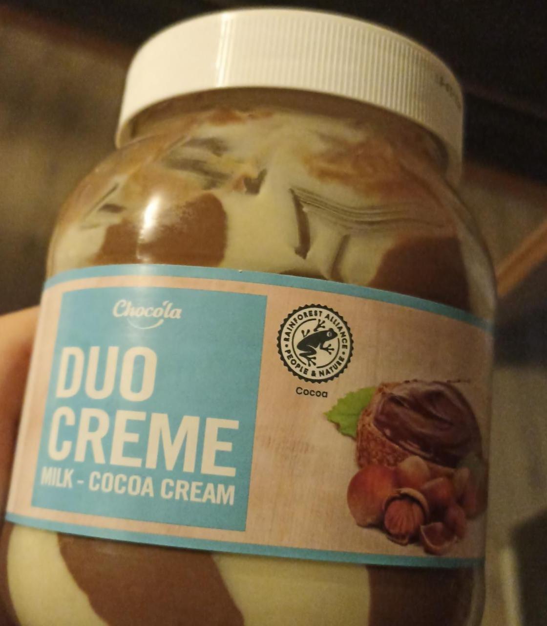 Фото - Паста шоколадно-ореховая Duo Creme Chocola
