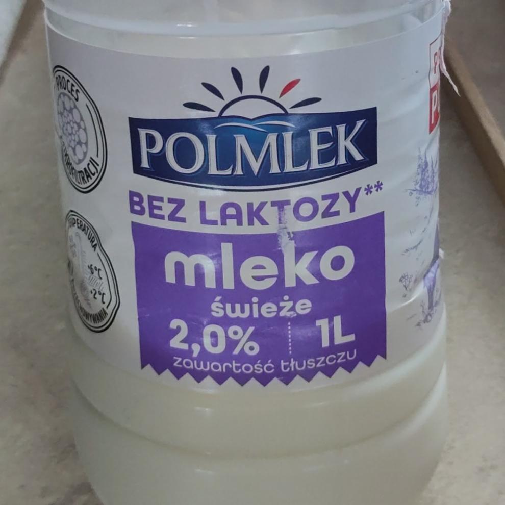 Фото - Молоко без лактозы Łagodne 2% Polmlek