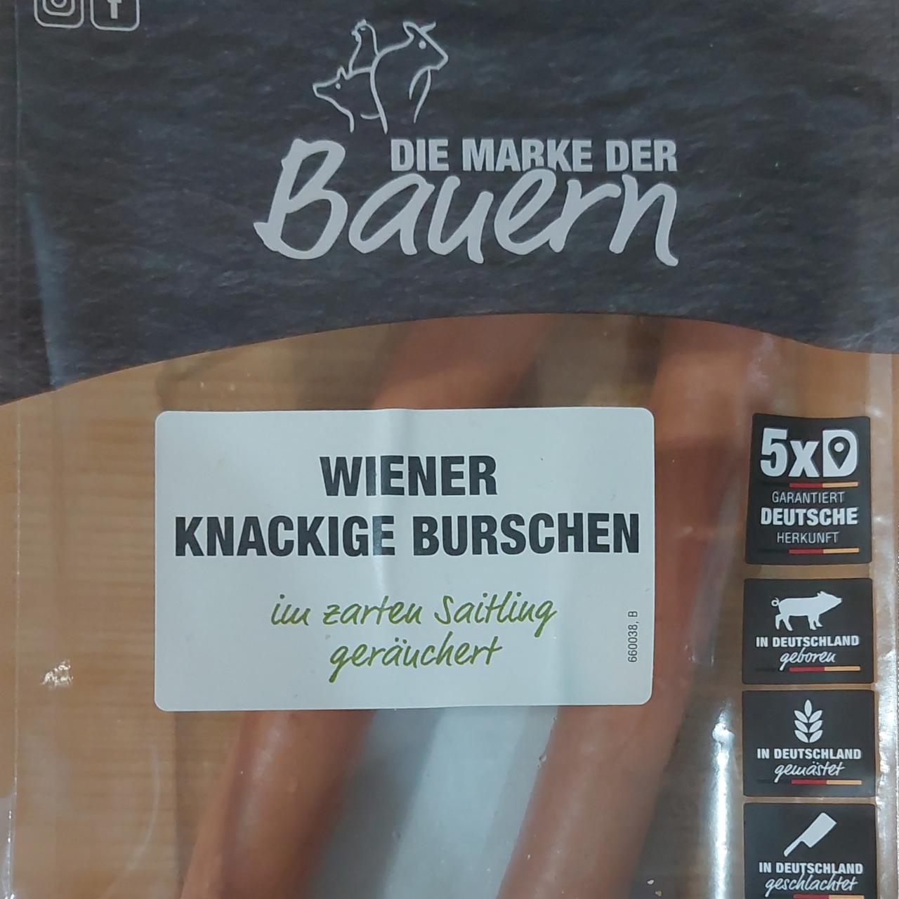 Фото - Wiener Knackige Burschen Die Marke der Bauern