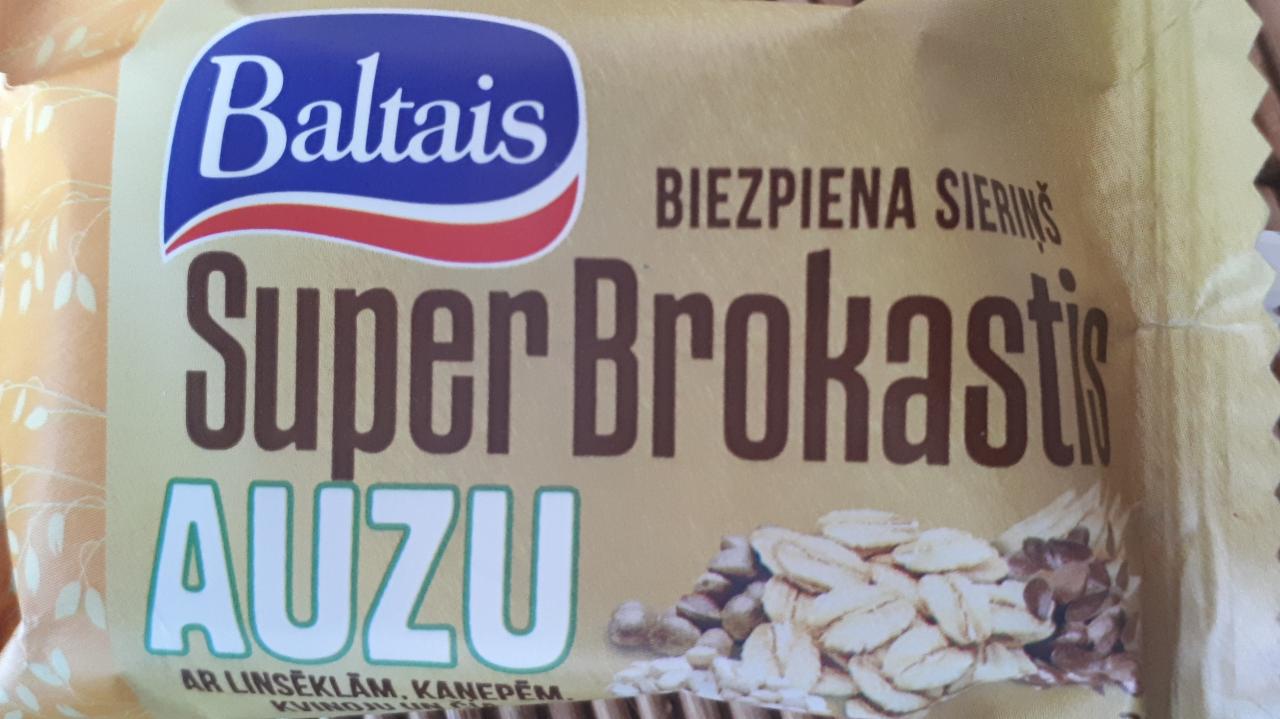 Фото - сырок овсянка супер завтрак Biezpiena sieriņš Super brokastis auzu Baltais