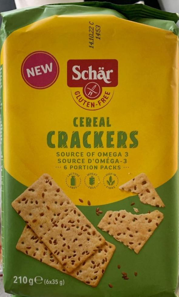 Фото - Cereal Crackers gluten-free Schär