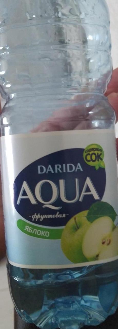 Фото - напиток Aqua негазированный с ароматом яблока Дарида