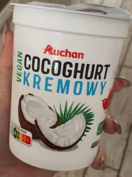 Фото - Йогурт 3.7% кокосовый кремовый Cocoghurt Kremowy Auchan