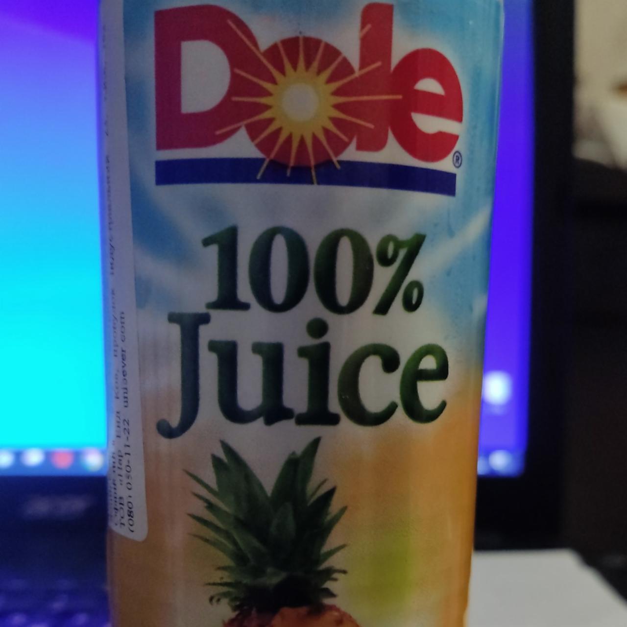 Фото - 100% ананасовый сок Dole