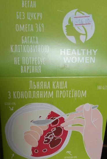 Фото - Льняная каша с конопляным протеином Healthy Women