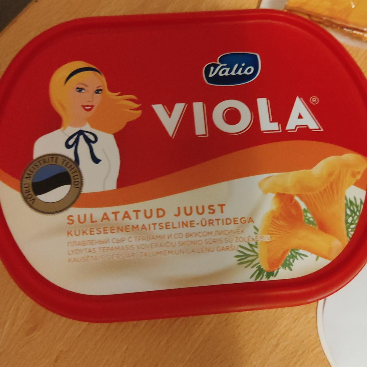 Фото - Сыр плавленый с лисичками Viola