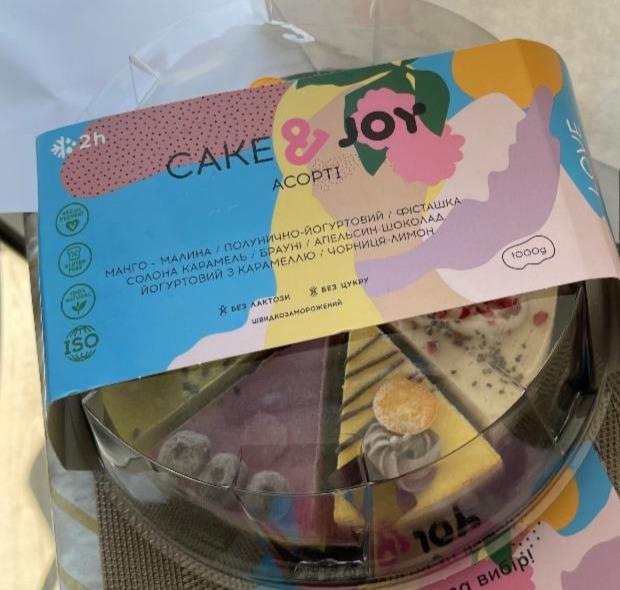 Фото - Десерт быстрозамороженный Торт Ассорти &JOY Cafe-Point&JOY