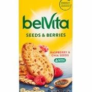 Фото - Печенье Blueberry&Flaxseeds seeds&berries Belvita