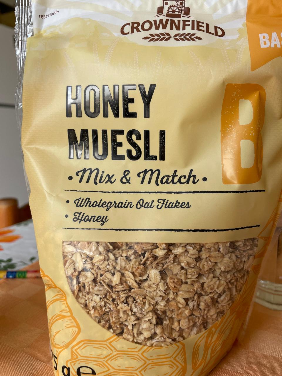 Фото - Мюсли медовые Honey Muesli Mix & Match Crownfield