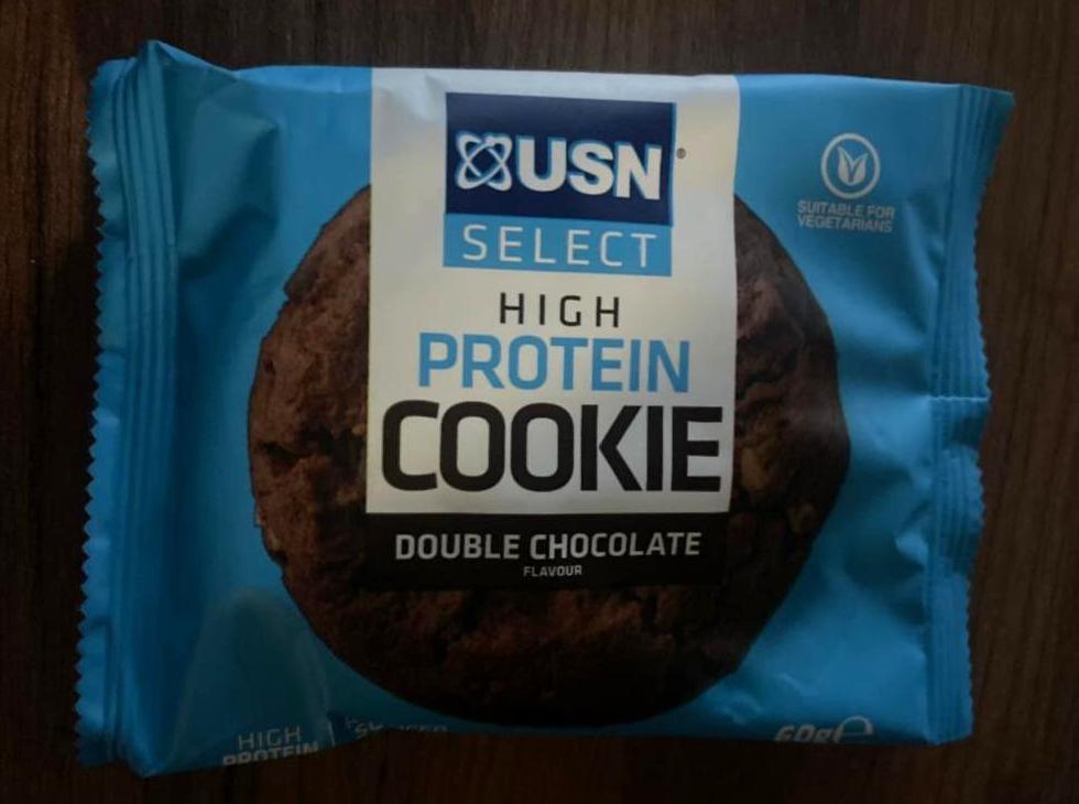 Фото - протеиновое печенье двойной шоколад USN