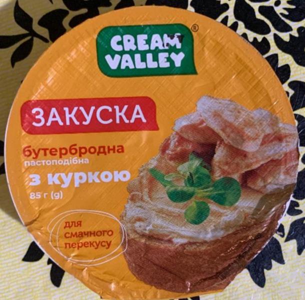 Фото - Закуска бутербродная с курицей Cream Valley