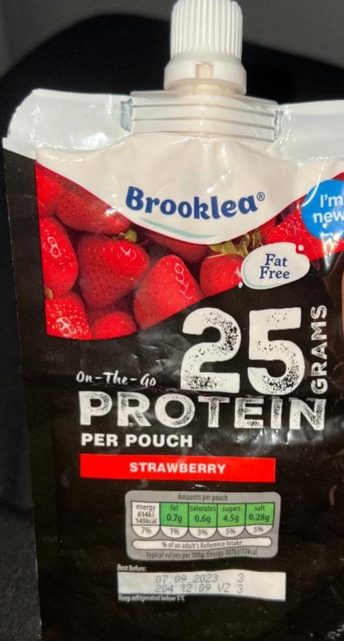Фото - Protein per pouch strawberry Brooklea