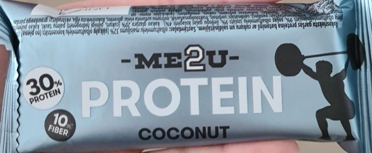 Фото - Батончик протеиновый 30% Protein Bar Coconut Me2u