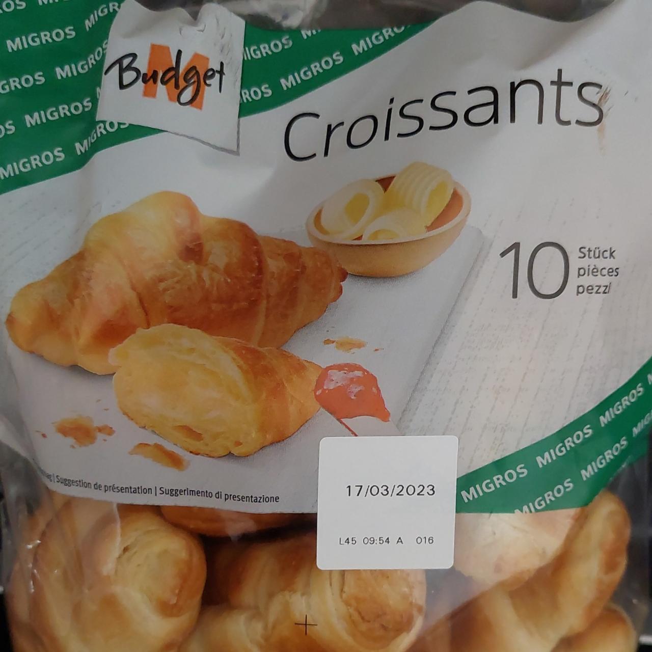 Фото - Круассан без начинки Croissants Migro Budget