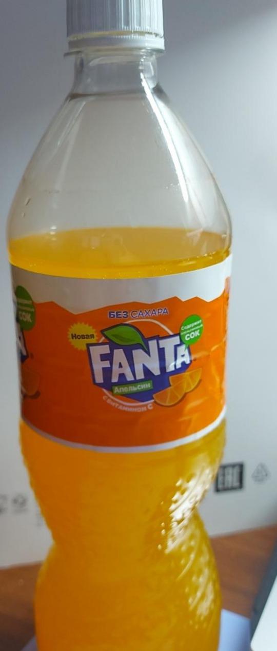 Фото - Напиток сильногазированный без сахара с витамином С апельсин Fanta